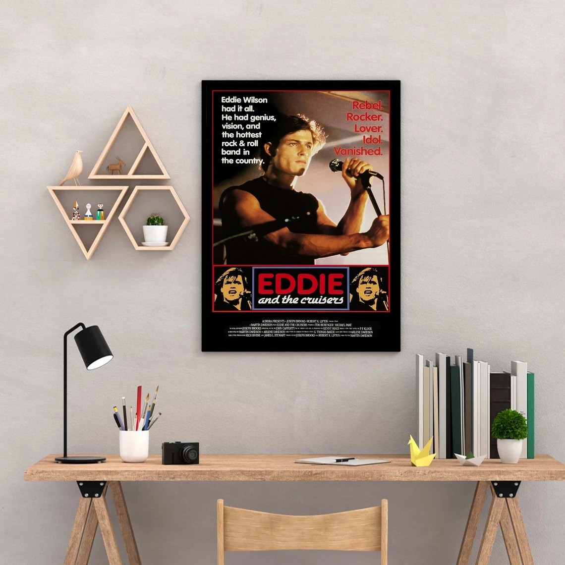 Eddie And The Cruisers Classic Movie Poster Canvas Print Home Decoration Wall Painting ( No Frame )