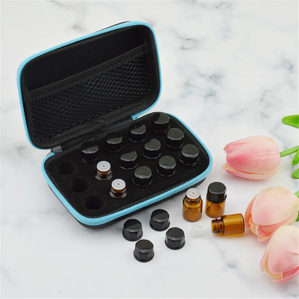 8-15 Bottle Essential Oil Storage Bag For 1 2 3 Ml Carrying Holder Case Travel Nail Polish Organizer Box Container Nearby