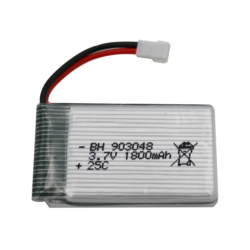 3.7V 1800mAh Lipo Battery For KY601S RC Quadcopter Toys Accessories Spare Parts lipo Battery 3.7v 1800 mah 903048 lipo batteries