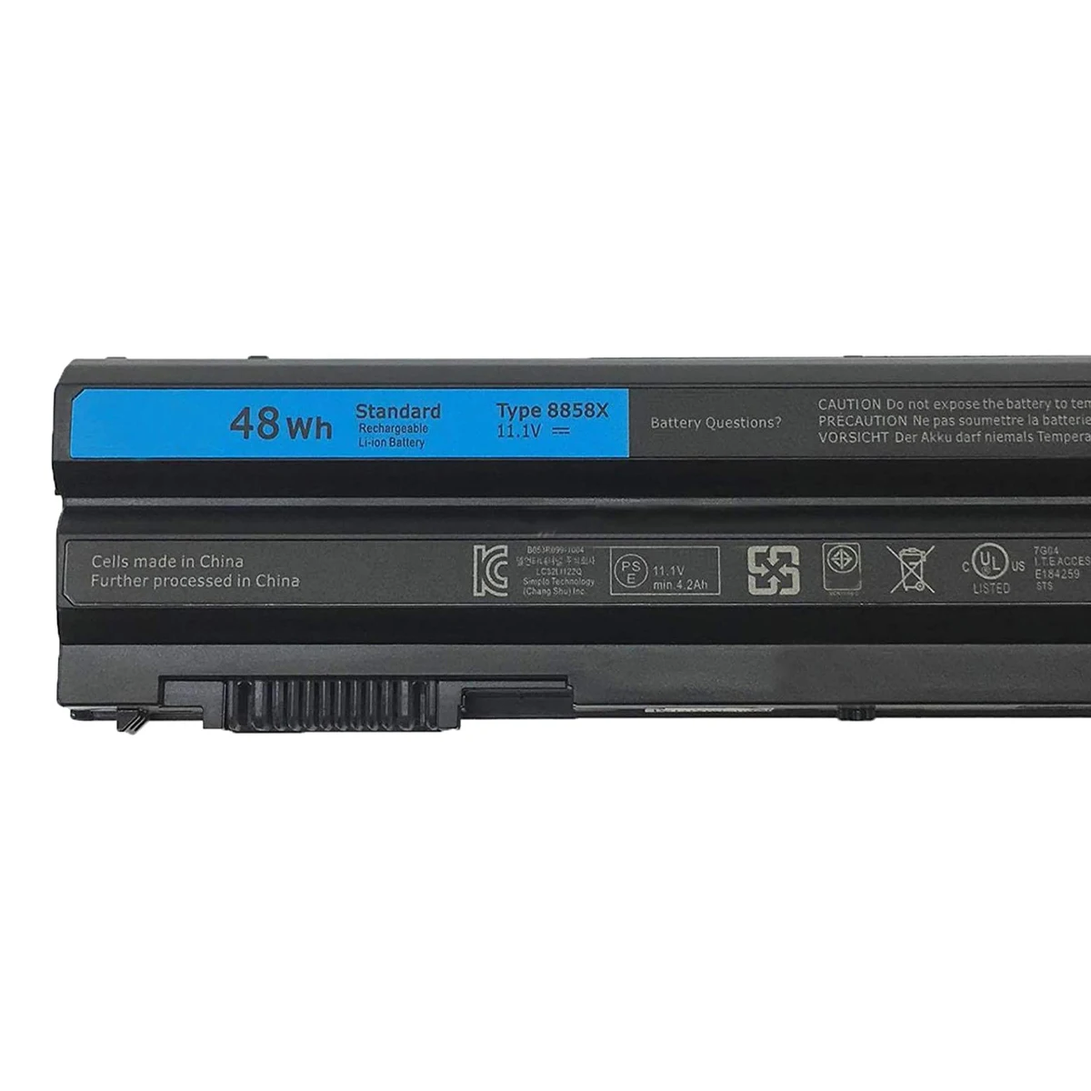 8858X E6420 Laptop Battery For Dell M5Y0X Latitude E5530 E6520 E6530 E6420 E5420 Inspiron 4420 5425 5420 7520 M421R N4720 N5420