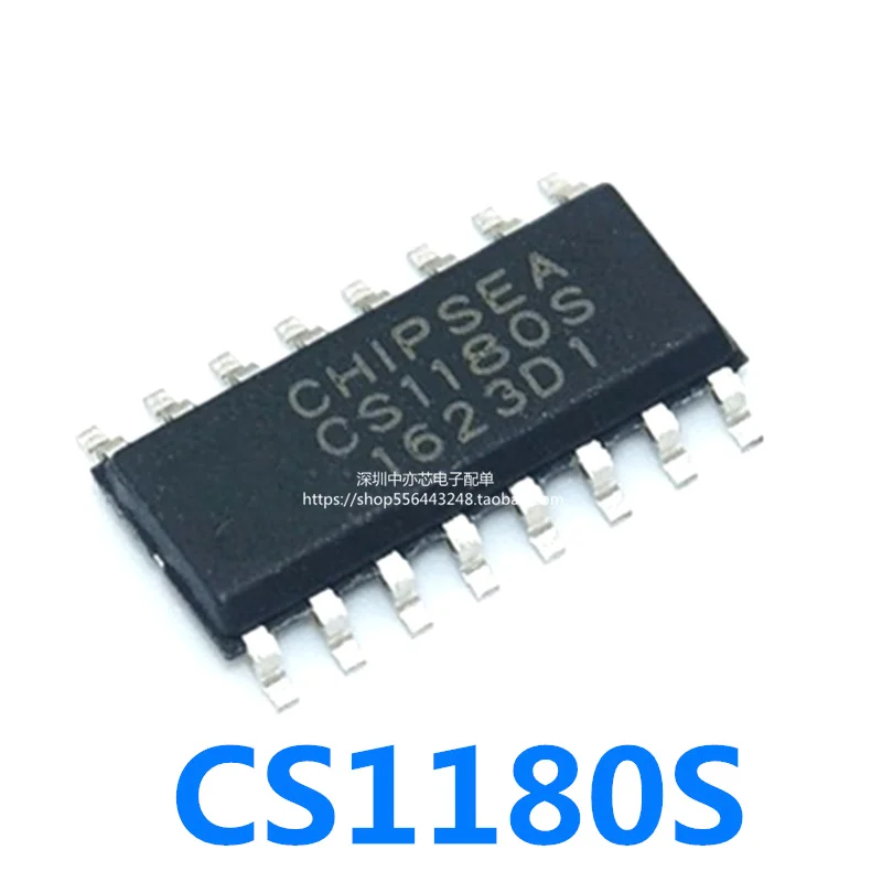 الجديد الأصلي Cs1180s Cs1180 رقاقة Sop16 التناظرية إلى الرقمية تحويل رقاقة ، اطلاق النار المباشر