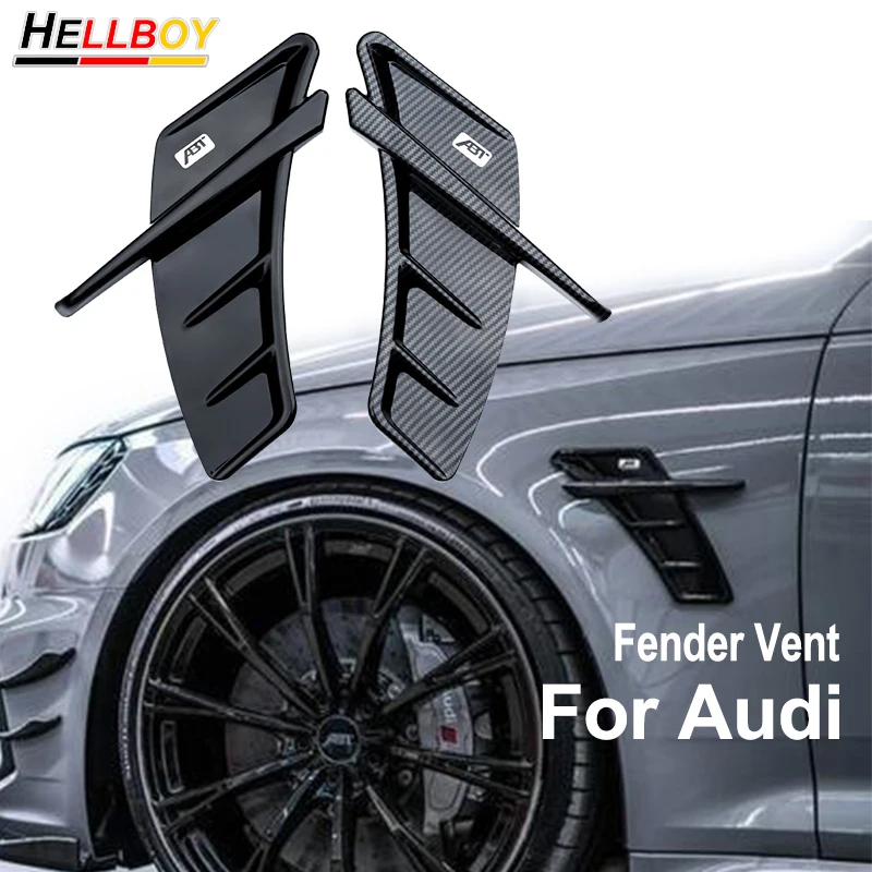 

Car Fender Vents For AUDI Q5 SQ5 A6 C6 A3 8V A4 B8 A5 A7 Sline S3 S4 S5 S6 Side Wing Sports Trims Sticker 2021 New Styling