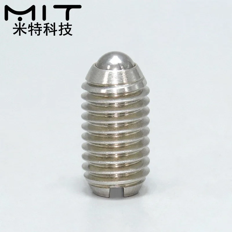 factory outlet Stainless Steel Ball Plungers with Ball and Slot M3 M4 M5 M6 M8 M10 M12 M14 M16 M18 M20 M25 M30 M40