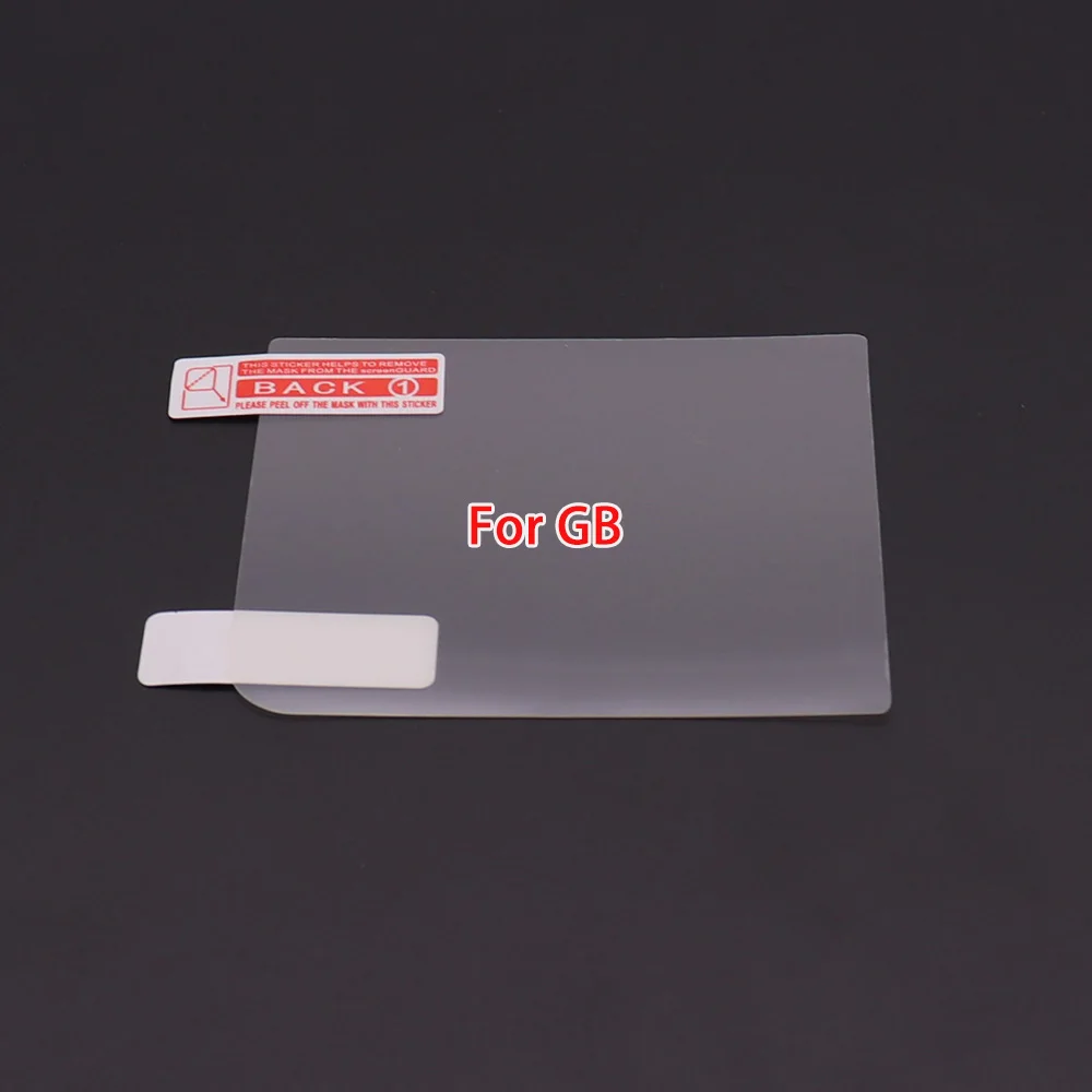 Nhựa Dẻo Trong Suốt Cho GameBoy Micro Trước Màn Hình Màu Bảo Vệ Ống Kính Cho GB GBA GBC GBA SP GBP Màng Bảo Vệ