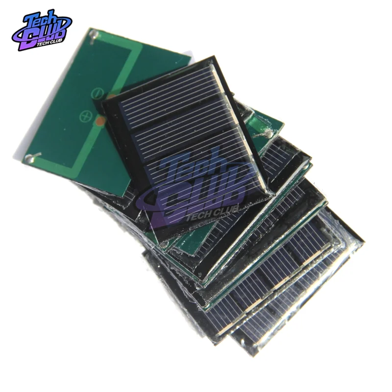 Mini Solar Panel 2V 115MA 0.23W Polycrystalline Silicon Solar Cells Standard Epoxy DIY Battery Power Charge Module Cell Phones