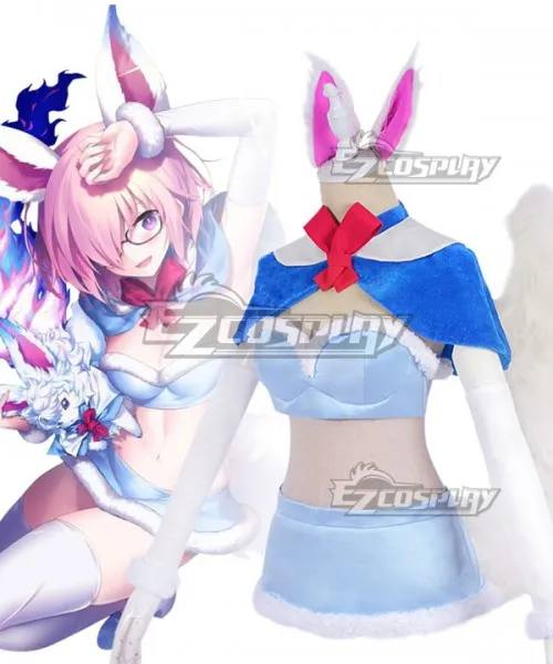 

Fate Grand Order Mashu Kyrielight Mashu Monday Mashu Fou Mash Kyrielight Dress Girls Halloween Party Suit Cosplay Costume E001