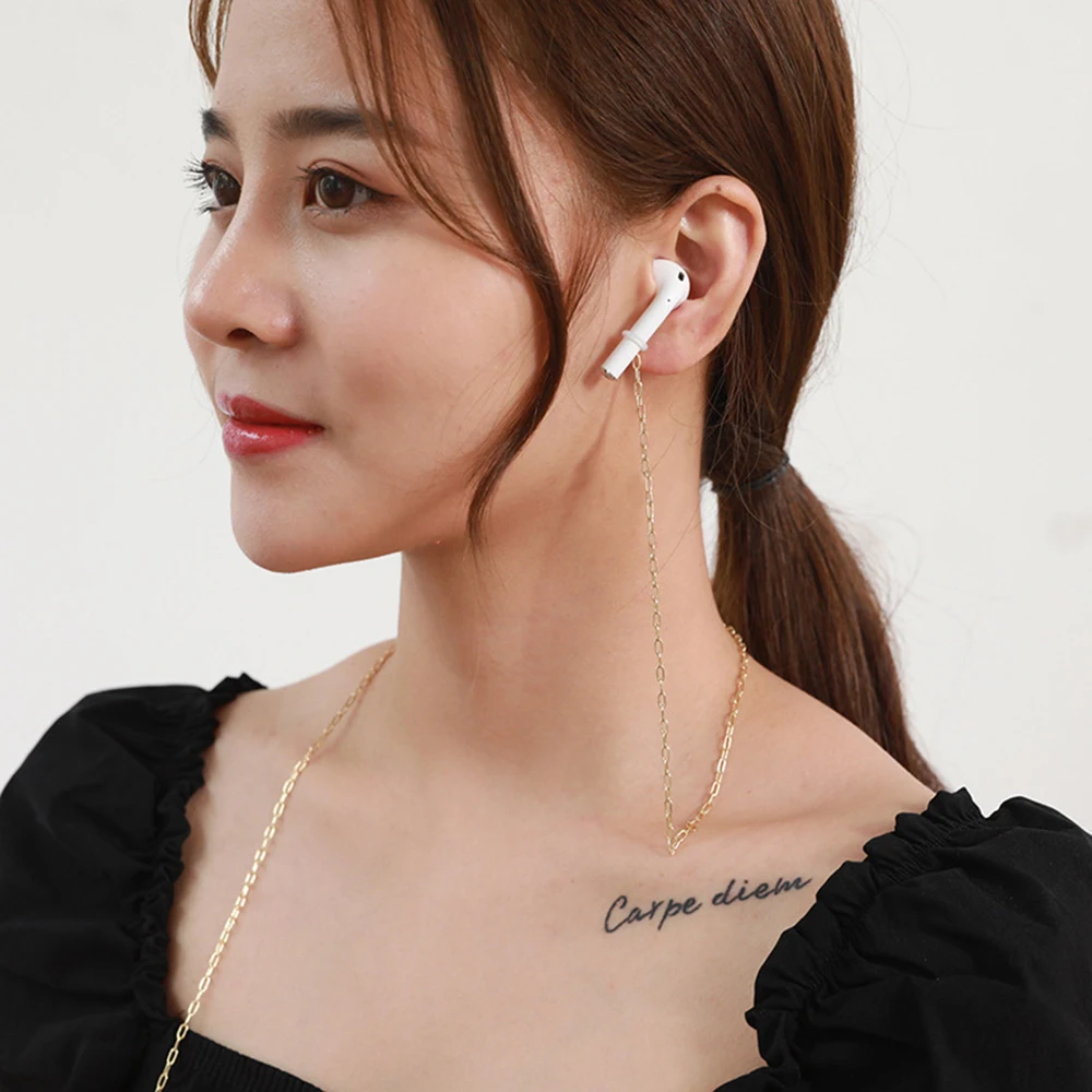 Necklace For Apple airpods Pro 1 2 Earhook Sport earing holder for airpod 1 2 case earphone ear tips Anti-lost accessories - view 5