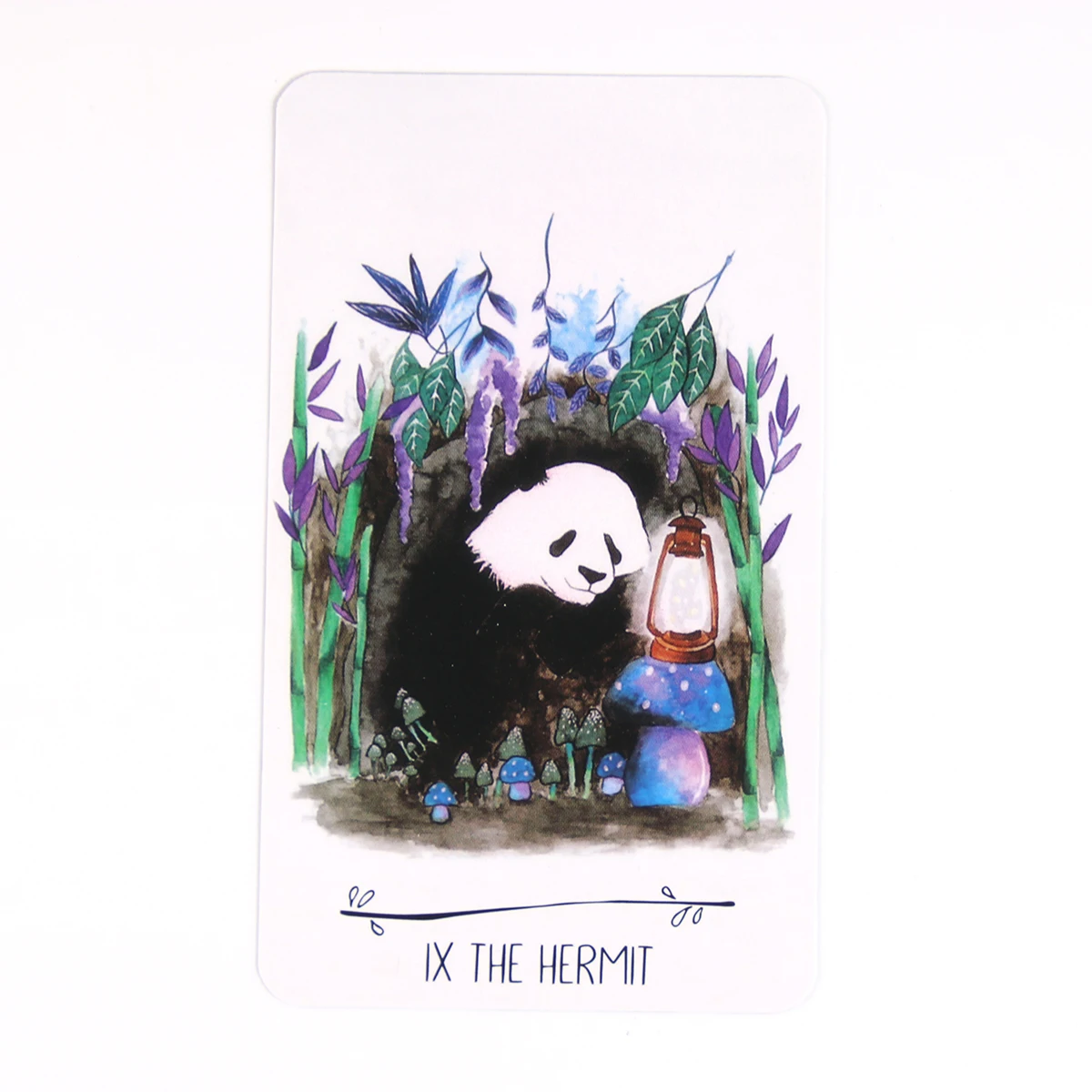 Sposób Panda Tarot wyobraź sobie wydanie 78 kart tarota talia wysokiej jakości papier artystyczny karton z gładką matową księżycową wyrocznią