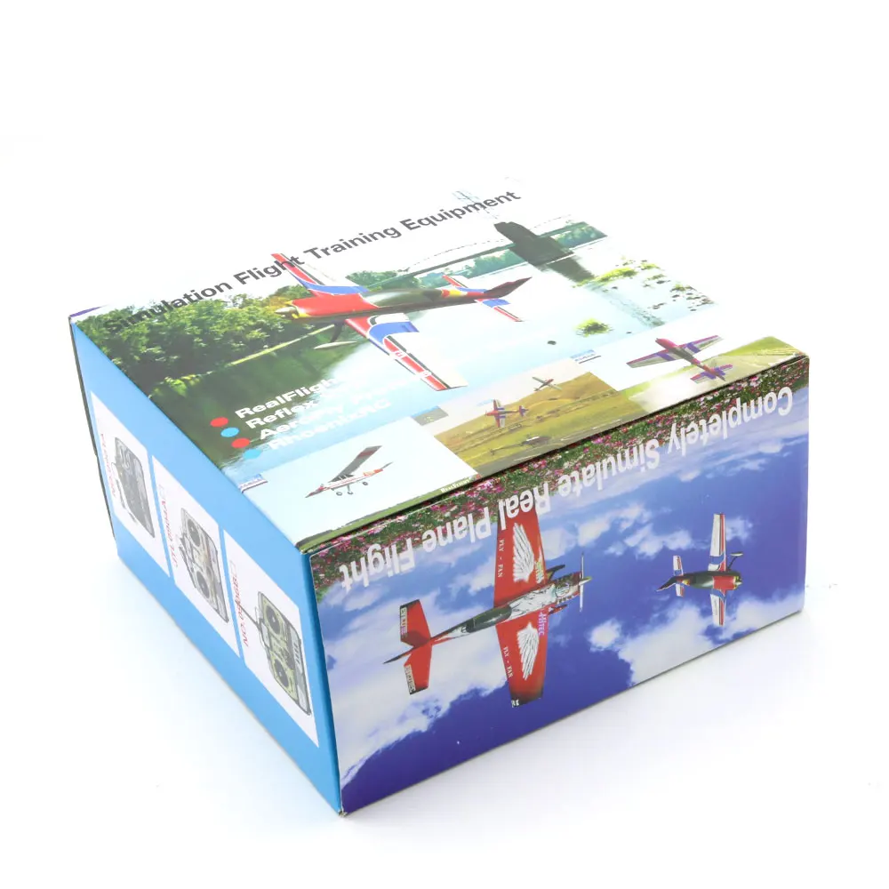 6CH RC Simulator JTL-0904A real flight helicopter simulator for Helicopter Fixed-wing Drone  in Retail Box