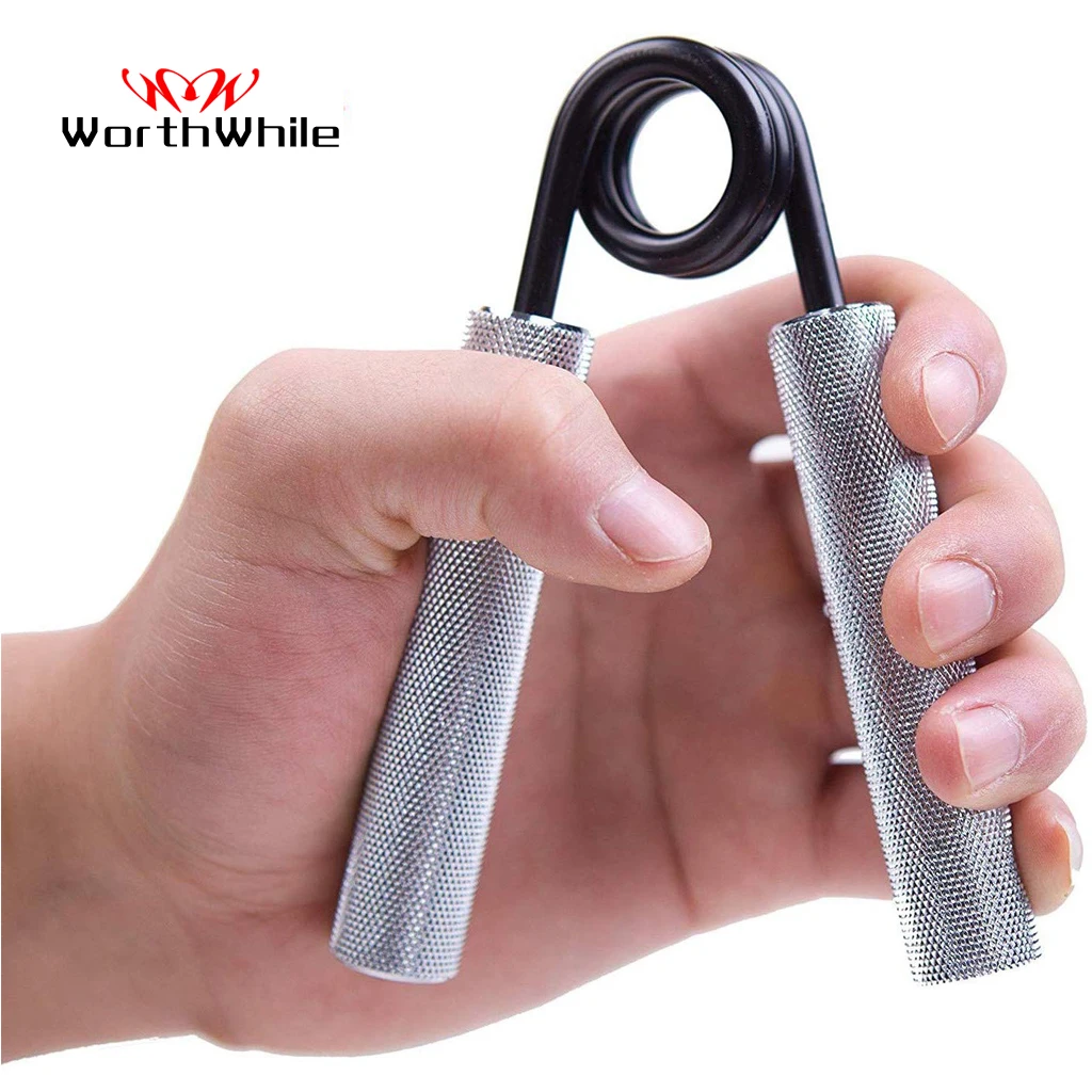 WorthWhile 100-300LBS Gym Fitness Hand Grip Men Adjustable Finger Heavy Exerciser Strength Muscle Recovery Gripper Trainer