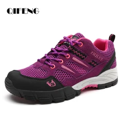 2023 Summer Women Casual Shoes Outdoor Mesh Sneakers Men Non-slip Trekking Hiking Footwear Camping Spring Trail Running Shoes