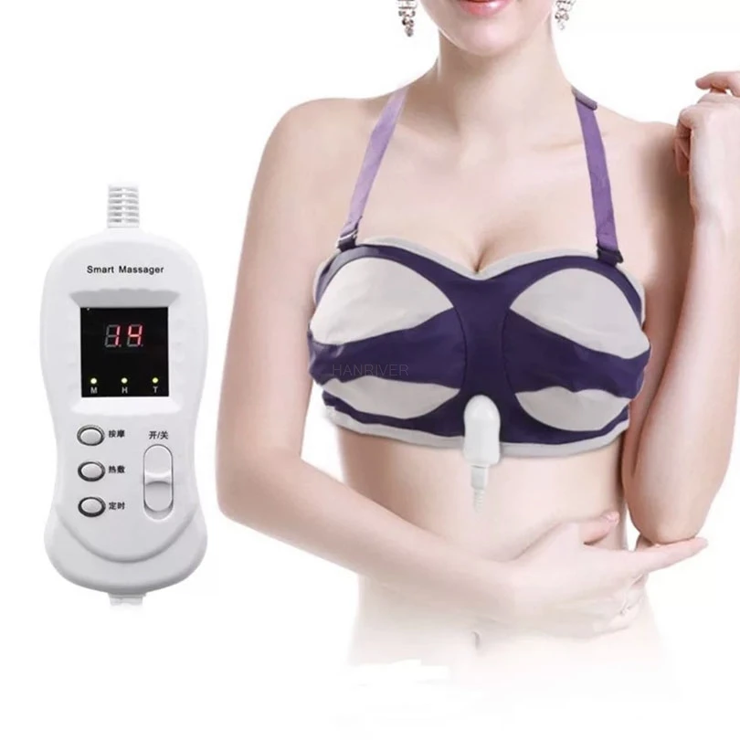 

Elektrische Borst Enhancer Groei Beha Tool 3D Borst Massager Verwarming Trillingen Borst Stimulator Infrarood Borst Massager