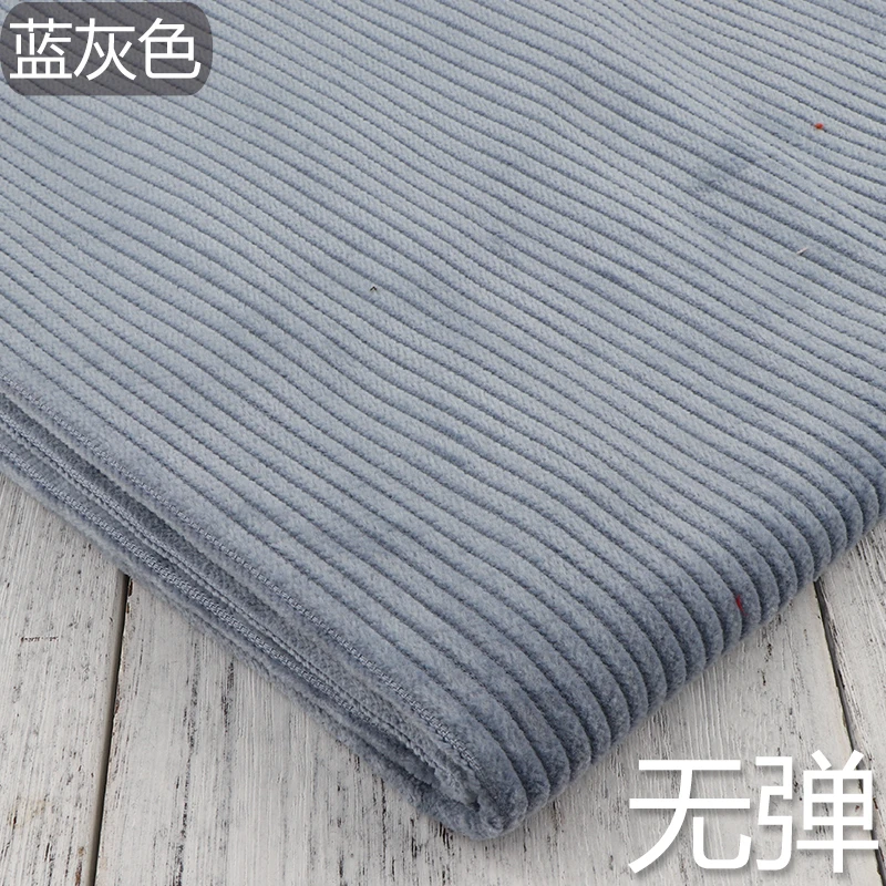 The spring and autumn period and the cotton corduroy flannelette without elastic cloth skirt pants dress coat fabrics