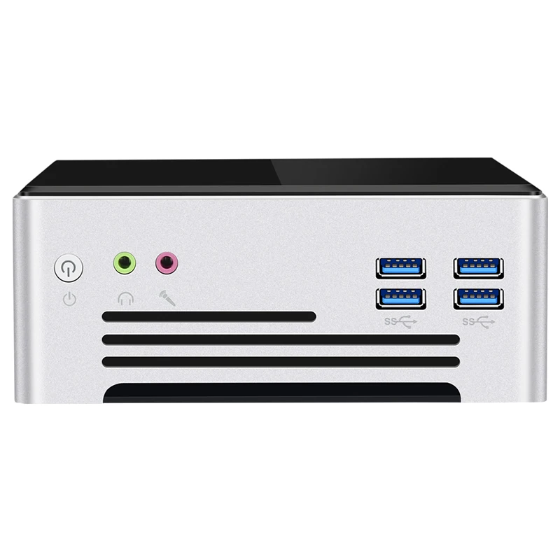 Mini PC Intel Core i7 10750H, 6 núcleos, hasta 5,0 GHz, 8GB, 16GB, DDR4, 512GB, 1TB, M.2, SSD, WiFi, 4K, 60Hz, Gigabit, Ethernet, Windows 10