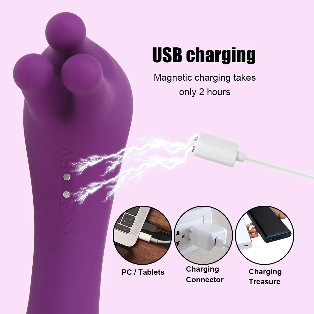 Sex Products 360° Rotating Head 9 Speed Vaginal Clitoral Massager G Spot Sex Toys for Women Tentacle Massager