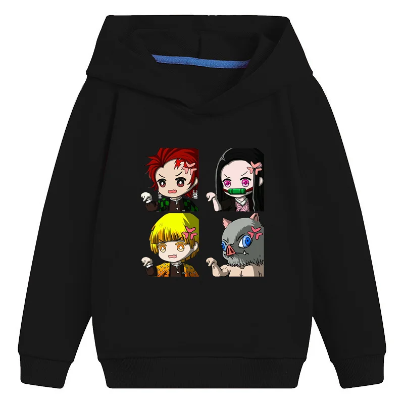 

Anime Demon Slayer Blade of Ghost Funny Kids Hooded Hoodies Girls Clothes Children Sweatshirts Baby Boys Pullover Tops,KMT5392