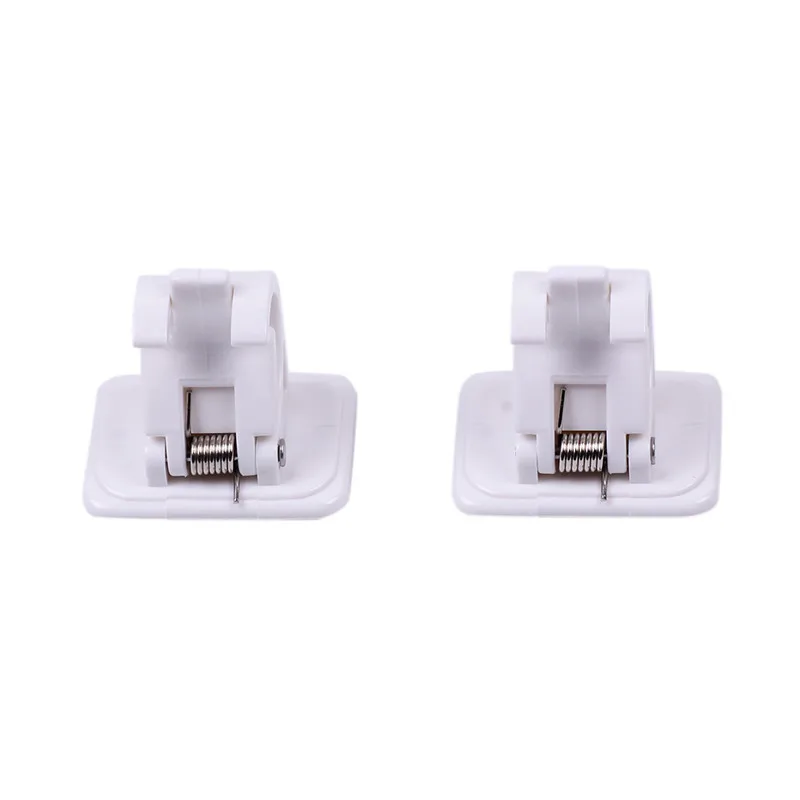 2Pcs Rod Use Multifunctional Palstic Curtain Retaining Clip Accessories Holders Clamp Home Window-Dressing Hardware TSLM2