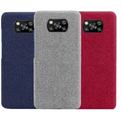 Poco X3 Pro NFC 2020 m3 PocoX3 X 3 Case Slim Soft-Touch Fabric + Hard PC Cover For Xiaomi Poco x3 pro m3 poco x3 Cover X 3 PRO