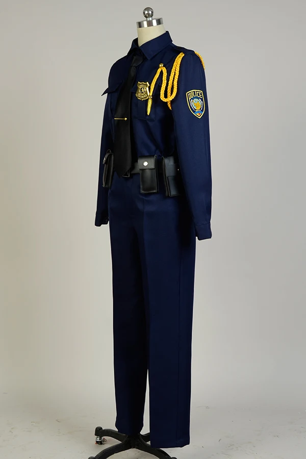 Officer rabbit Animation role play costume cosplay Judy police uniform stage costume