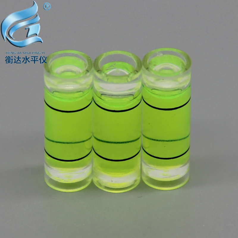 Niveau d'eau en plastique 8x23mm, 100 pièces/lot, mini indicateur de niveau d'eau, bulle de haute précision