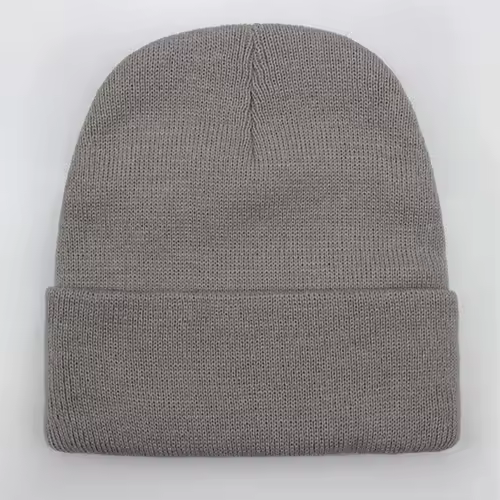 Solid Unisex Beanie Autumn Winter Wool Blends Soft Warm Knitted Cap Men Women SkullCap Hats Gorro Ski Caps 24 Colors Beanies - Image 8
