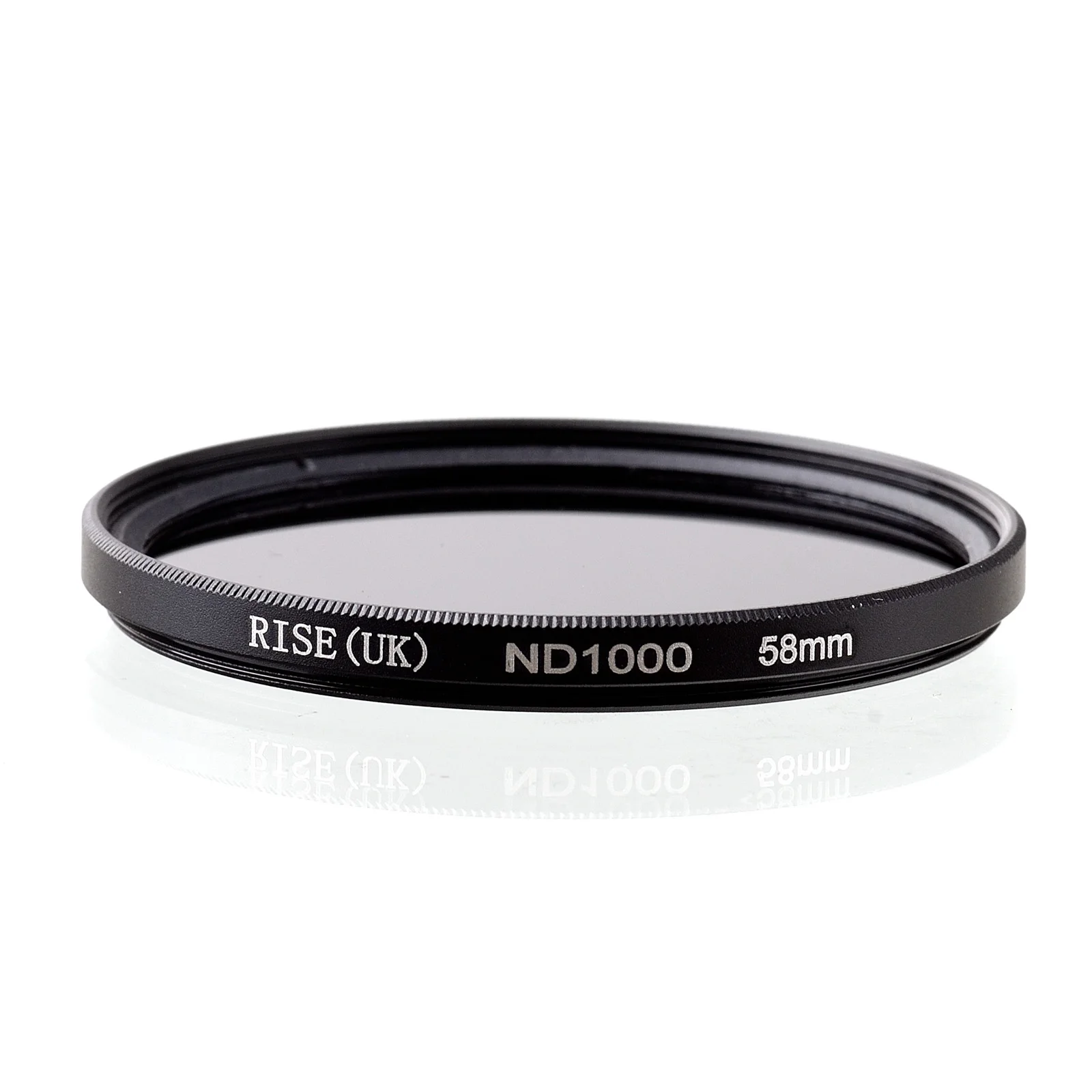 RISE 58mm slim Neutral density optical grade ND ND1000 filter for digital camera lens DV