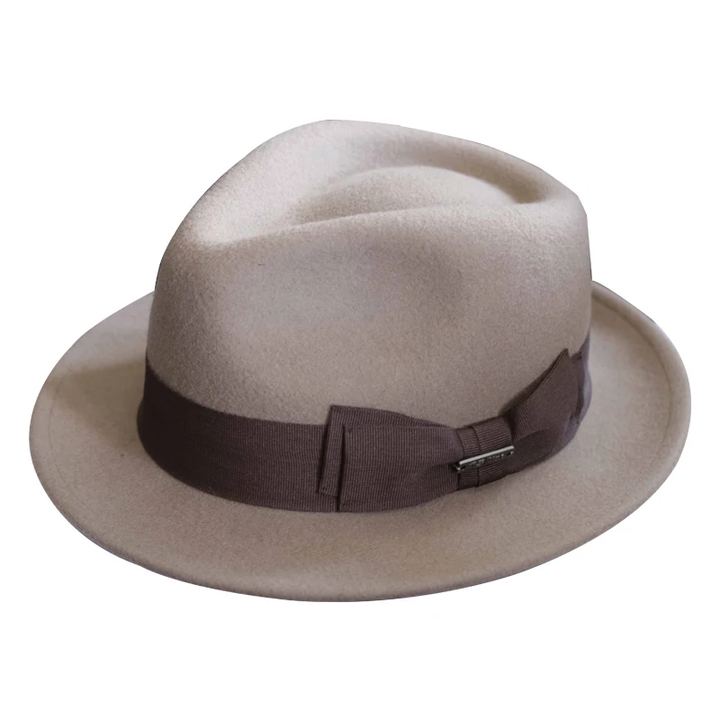 Fedora Hat For Women Men Wool Felt Wide Brim Hat Vintage Jazz Fedora Hat Couple Cap Winter Fedoras Para Hombre NZ225