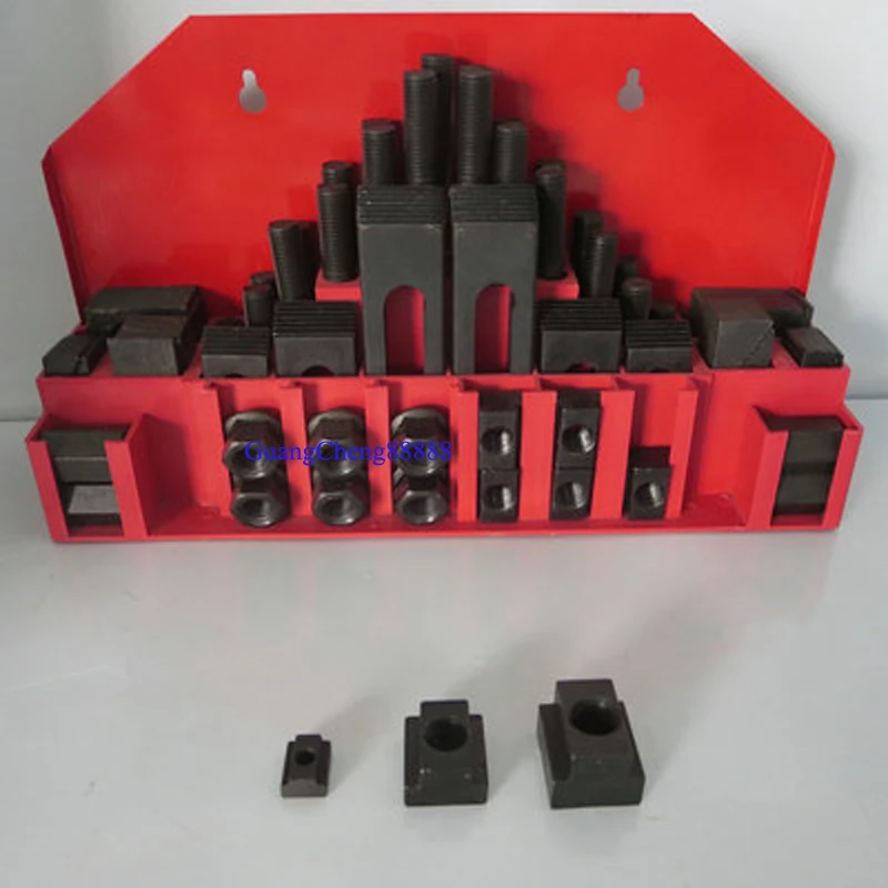 Imagem -03 - Fresadora de Fixação de Metal Grampo de Moinho M12 58 Unidades Kit Vice Holding Tool Alta Qualidade em Setembro