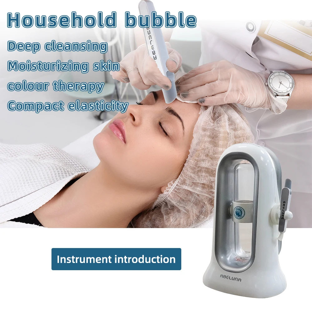 Homeuse face clean machine portable oxygen jet aqua peel vaccum blackhead remover hydra dermebrasion oxygen facial machine