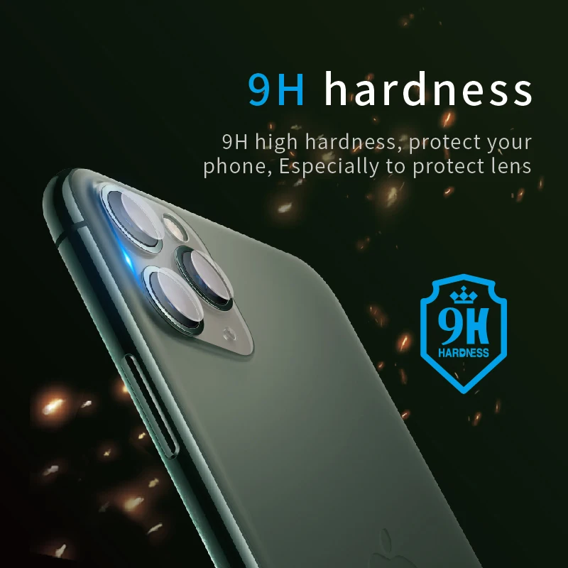 2 Pack Camera Lens Protective Tempered Glass for Xiaomi Redmi Note 9s 9 Pro Max Screen Protector for Redmi 9a 9c Note 8 Pro 8t 7