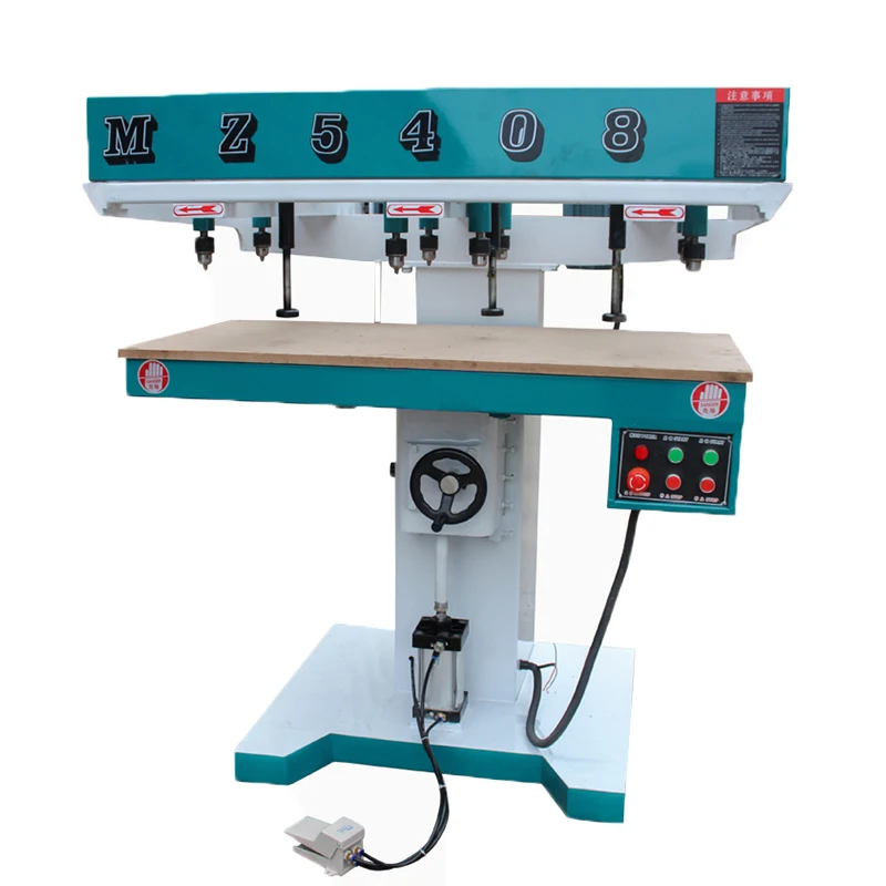 GH-YLZC-01W Vertical Woodworking Drill Machine Multi-Axis Drilling Machine Pneumatic Plate Furniture Row Drilling Punch Machine