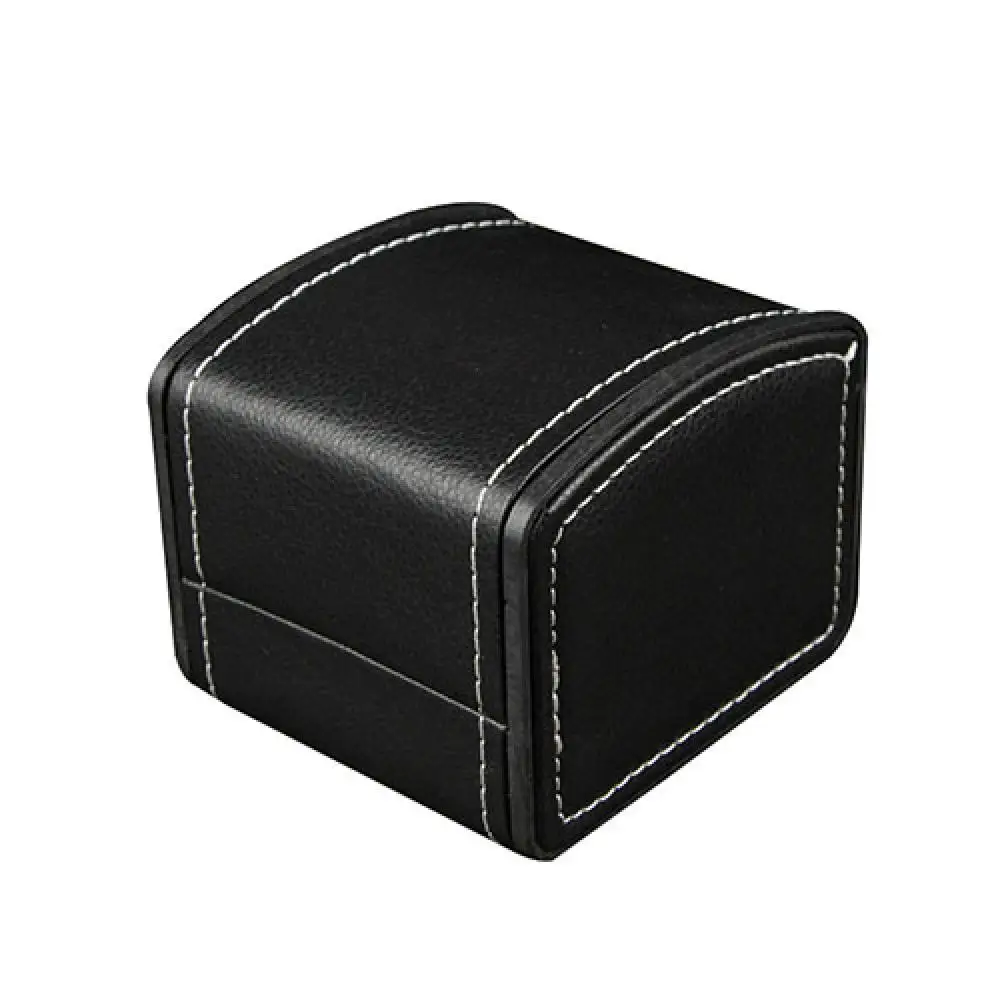 Artificial Leather Watch Storage Box Square Jewelry Box Display Gift Box With Cushion Watch Display Box Men\'s Storage Box