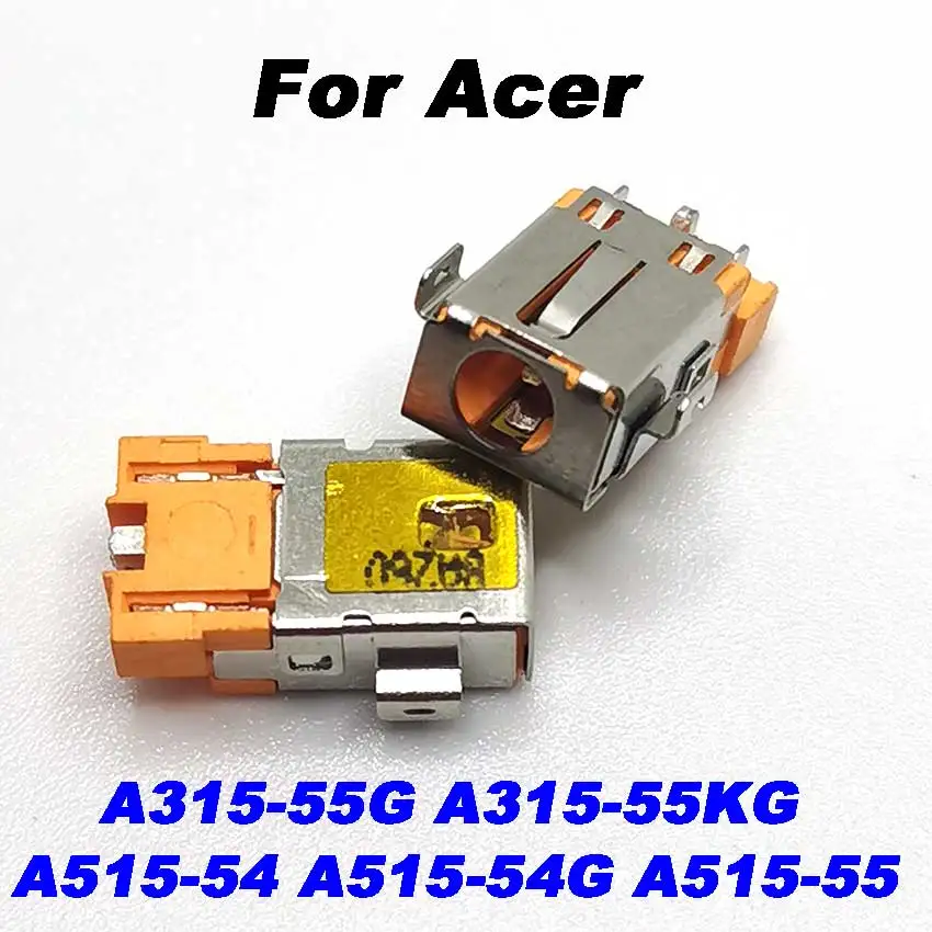 

10Pcs NEW Laptop DC Power Jack For ACER A515-54 A515-54G A515-55 A315-55G A315-55KG DC Connector Laptop Socket Power Replacement