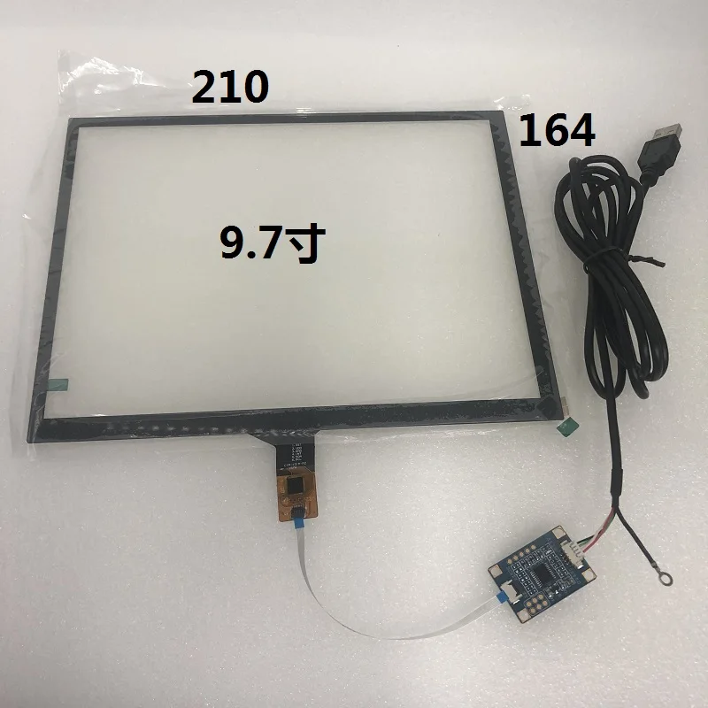 

9.7 inch I2C IIC USB interface capacitive touch screen suitable for android linux win7 8 10 raspberry pie 3 B2 B3 plug and play