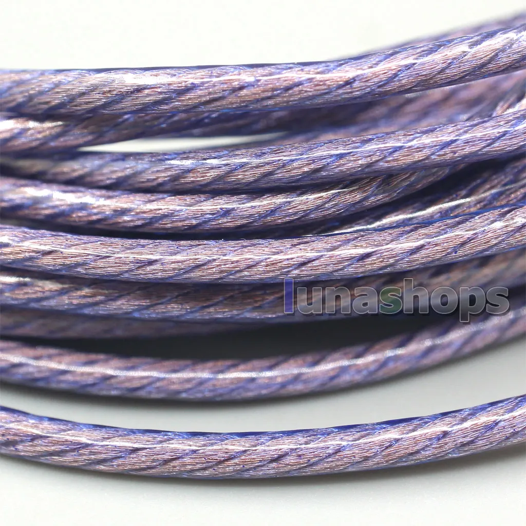 LN 007715   5m 180*0,05mm grafeno 7N OCC Cable de cobre DIY personalizado auriculares Cable único diámetro 1,8mm