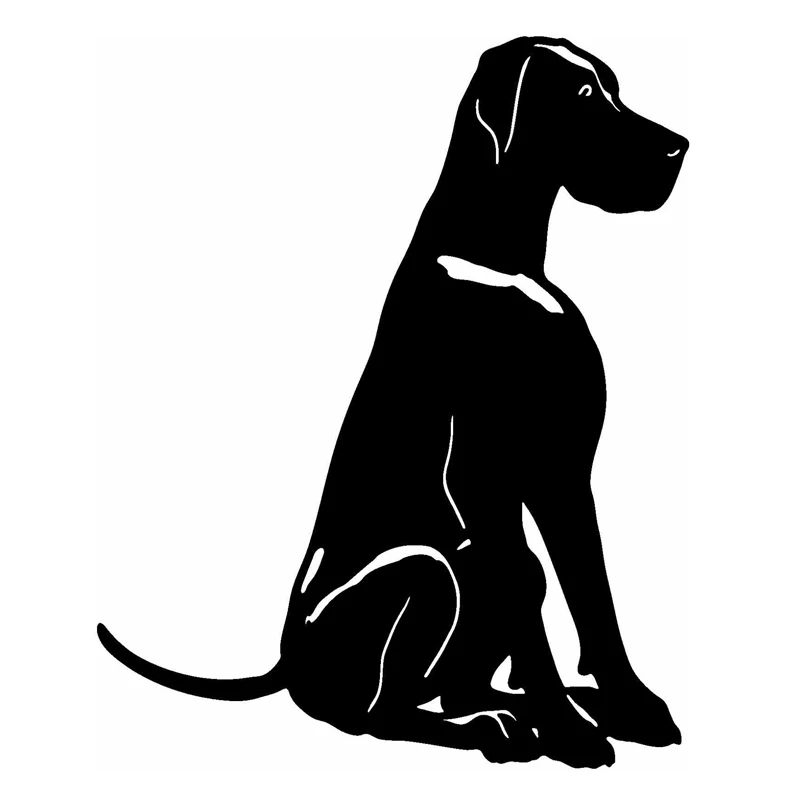 Great Dane Dog Decal Breed Pet Vinyl Decal Sticker Car Window Laptop Sticker Multiple Colors & Sizes