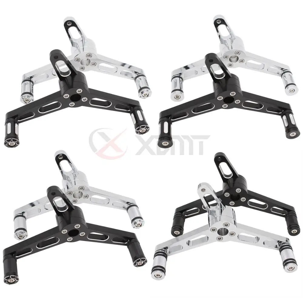 Motorcycle Front Heel Toe Shifter&Pegs Shift Lever Pedal Footpegs For Harley Sportster 883 883R 1200 Custom Low Iron Roadster