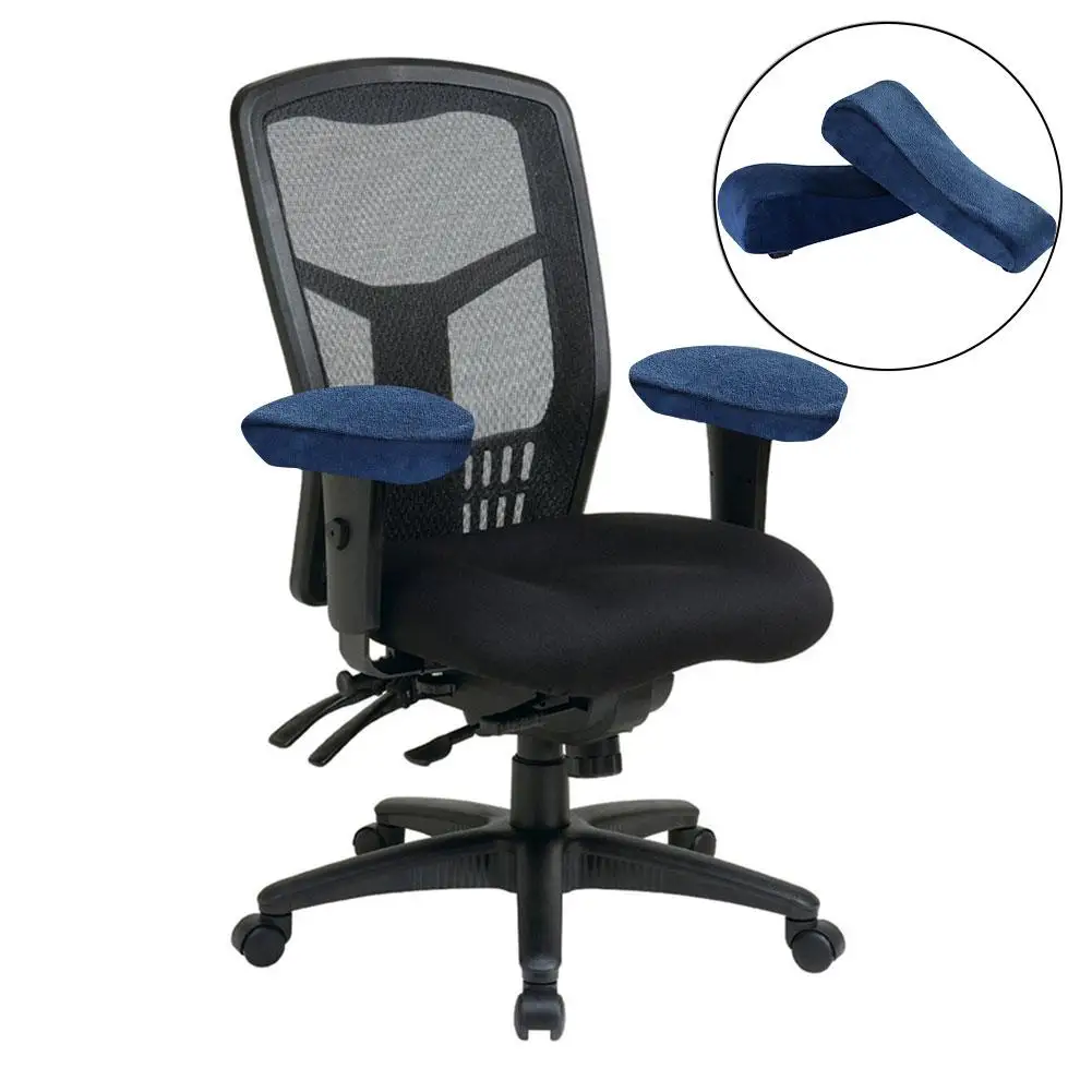 Chair Armrest Pad Foam Elbow Pillow Computer Chair Armrest Cushion Relief Elbows Forearm Pressure For Home Offiice 2pcs