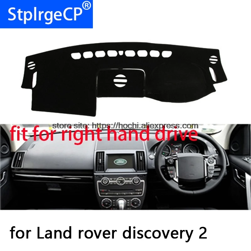 

Коврик защитный для правого руля и приборной панели, для land rover discovery 2, черный