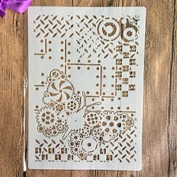 A4 29 *21cm DIY Stencils Wall Painting Scrapbook Coloring Embossing Album Decorative Paper Card Template,wall drawing stencils