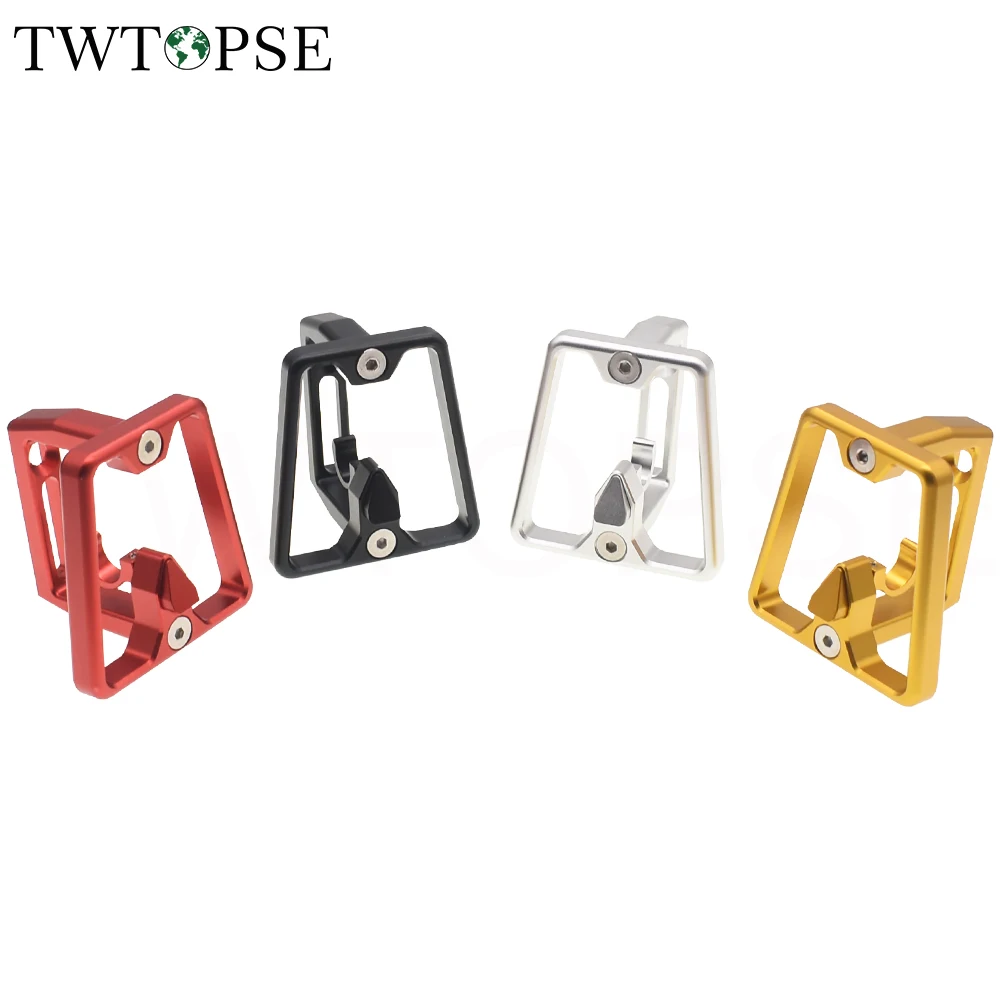 TWTOPSE Folding Bike Bicycle Front Carrier Block 2 3 Hole For Brompton 3SIXTY PIKE CAMP Dahon Tern JAVA Fnhon Crius Bicycle Bag