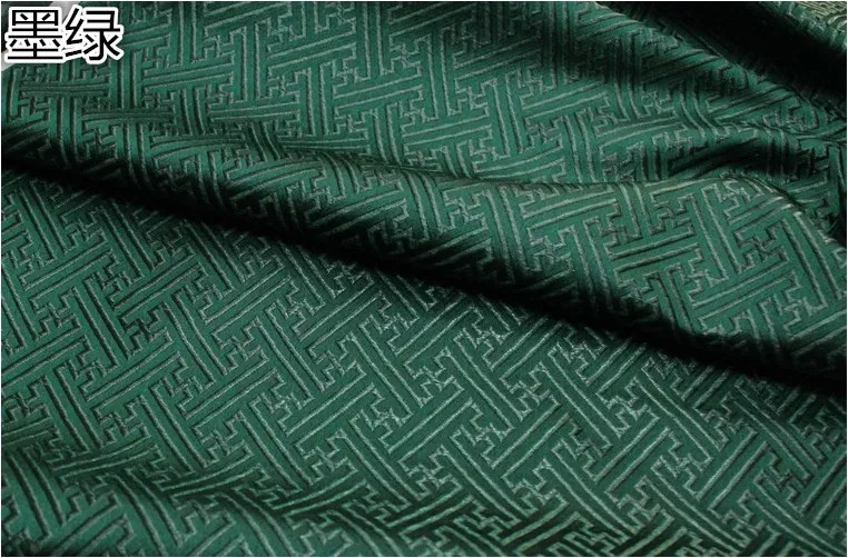 75x50cm Grid style Damask Jacquard Brocade Fabric For Apparel Costume Upholstery Furnishing Curtain Clothing Material Patchwork