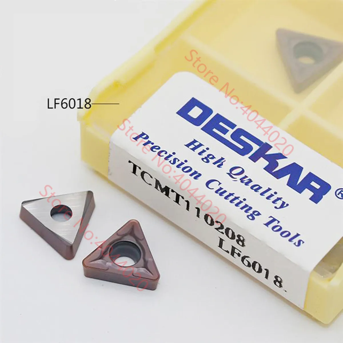 DESKAR TCMT110204 TCMT110208 TCMT16T304 TCMT16T308 LF6018 Carbide Insert TCMT Inserts