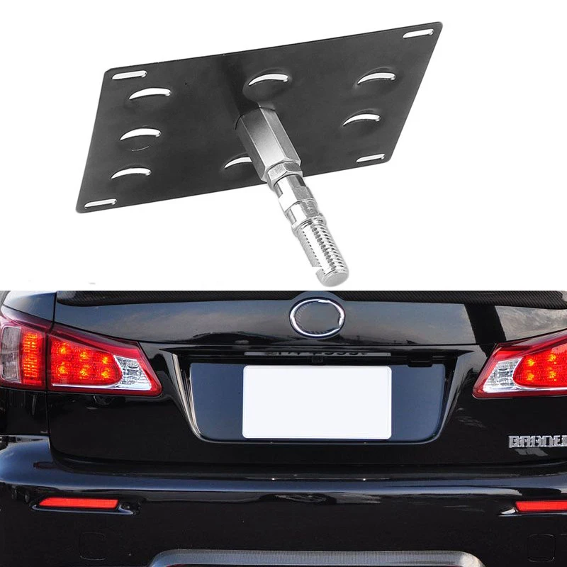 New Bumper Tow Hook License Plate Mounting Bracket Holder For LEXUS IS200t IS300 IS250 IS350 ISF