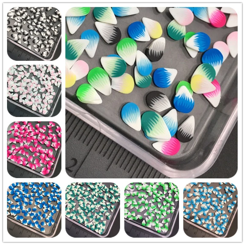 60g Feather Polymerclay,Soft Clay Sprinkles For Kids Diy/Craft Diy Making/Nail Art/Scrapbook Decoration/Craft Filler