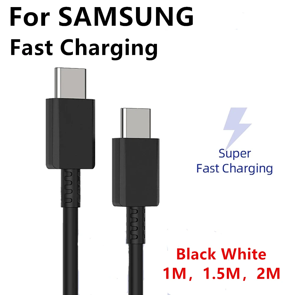 2023 For Samsung S22 S21 S20 5G 25w Cable Surper Fast Charge Type C To Type C Pd PPS Quick Charging For Galaxy Note 20 Ultra 10