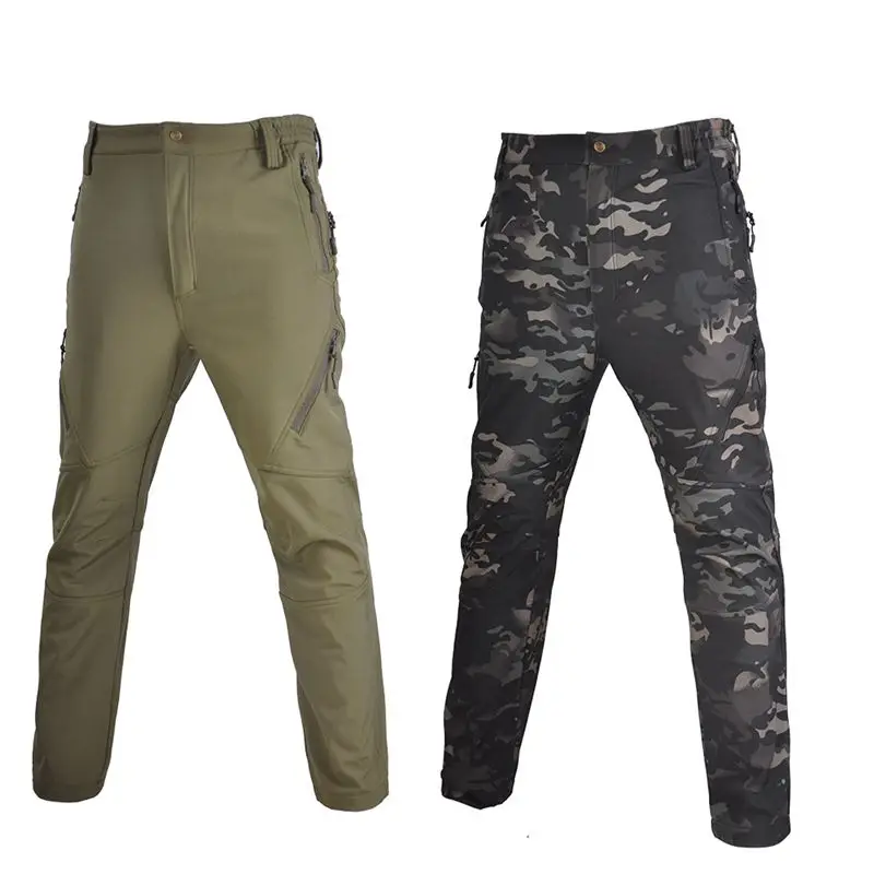 Men's Python Pants Gear Many Pockets Cotton Cargo Trousers Waterproof