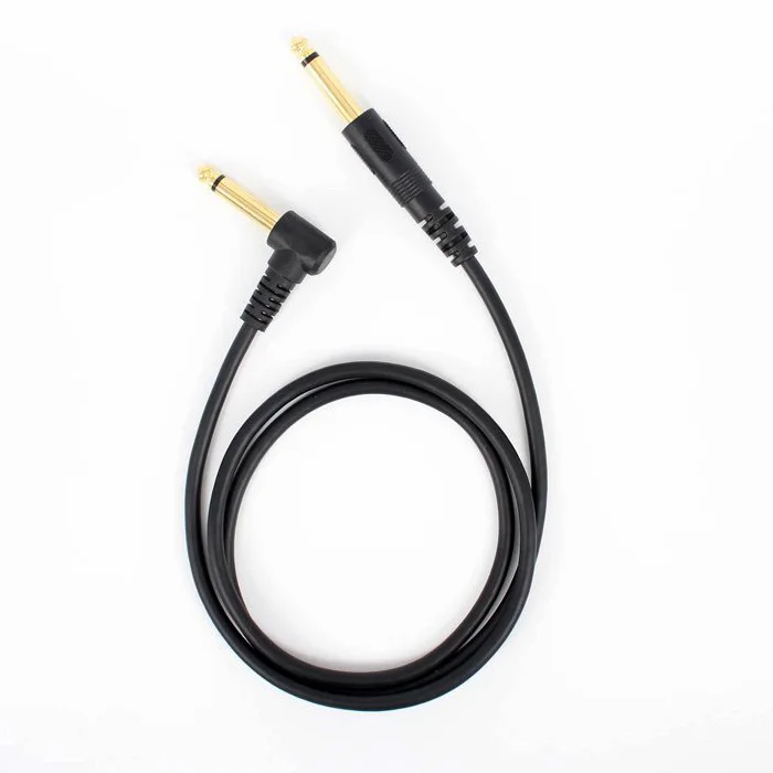 1pcs guitar cable jack 6.5 mm Jack to Jack Audio Cable Gold-Plated 1.5M Aux Cable for Guitar Mixer Amplifier Aux Cabo