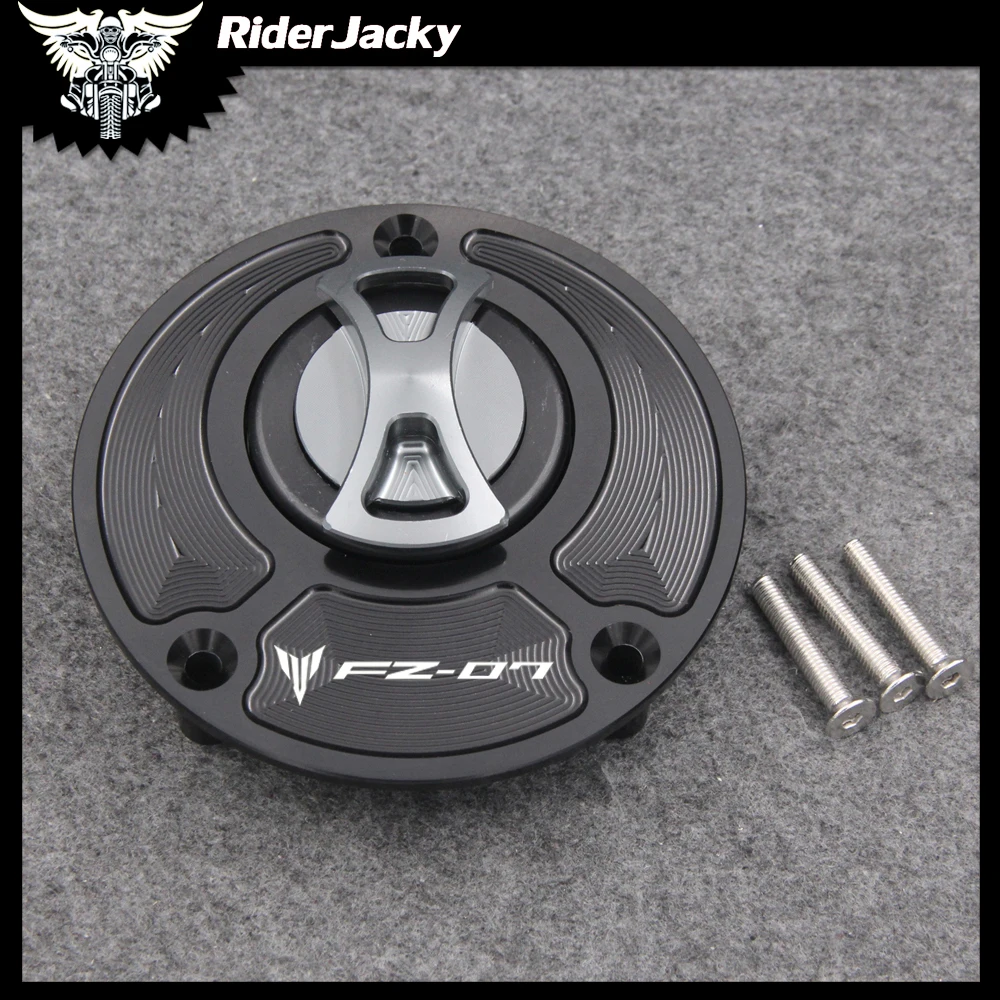 Keyless Motorcycle Fuel Gas Tank cap Cover For Yamaha FZ07 FZ 07 FZ-07/MT-07 2014 2015 2016 2017 2018 2019 2020