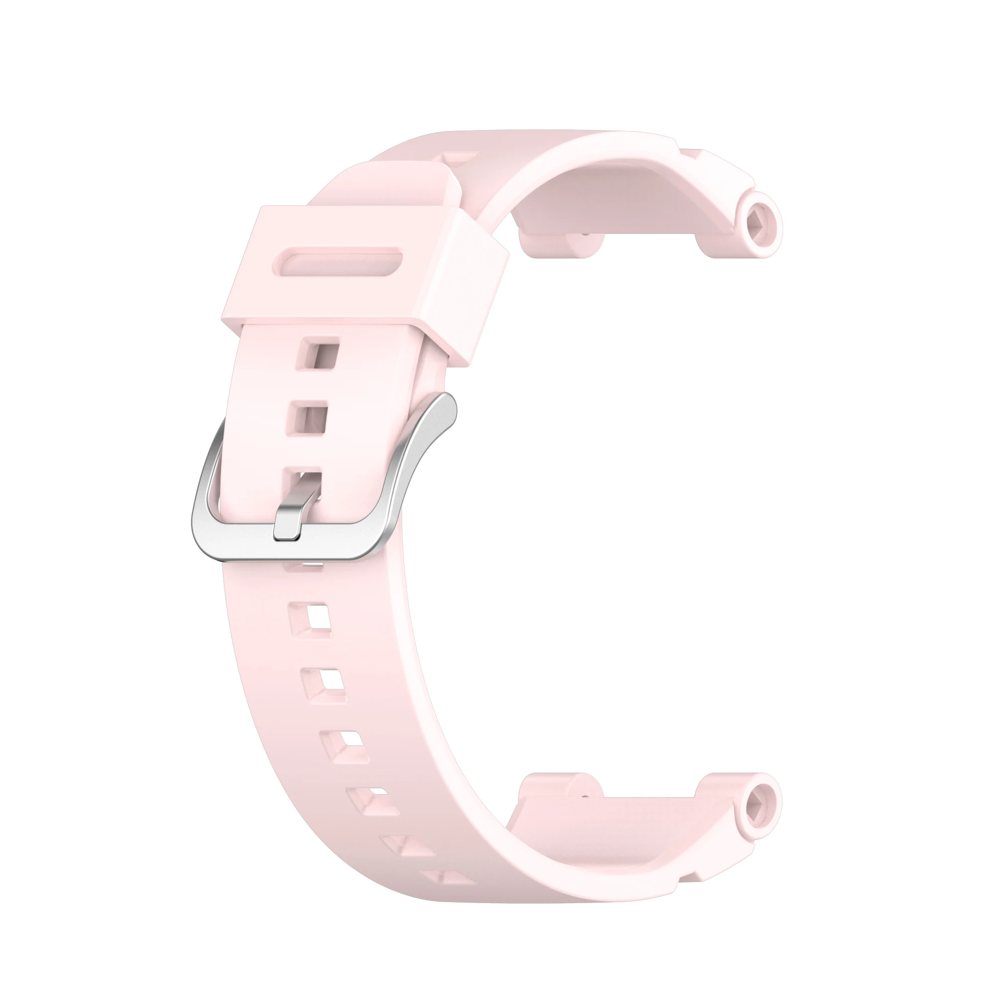 Ремешок детский силиконовый для смарт-часов, со стальной пряжкой